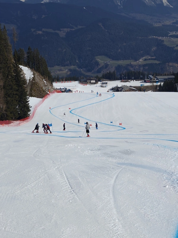 Super-G course at Reiteralm